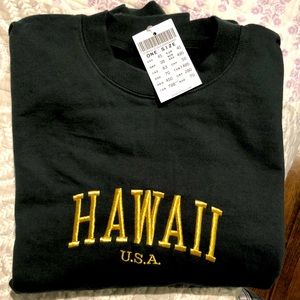 NWT Brandy Melville Hawaii Erica Crewneck